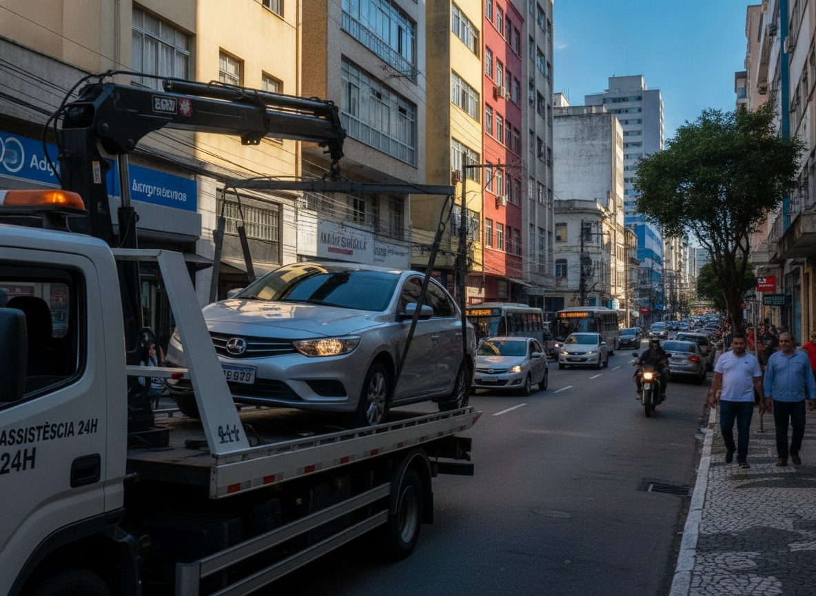 Reboque de veículo em Padre Miguel, serviço de assistência 24h