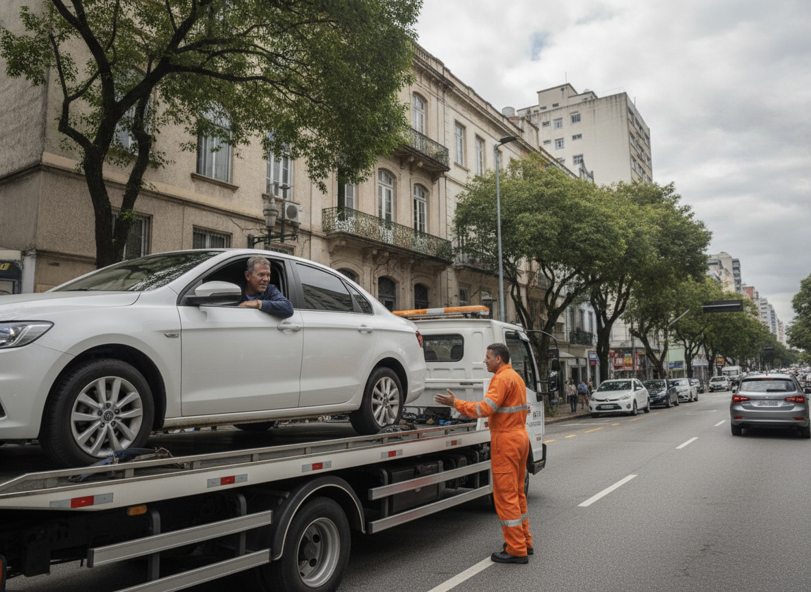 Reboque de carro no Grajaú RJ, assistência veicular 24 horas