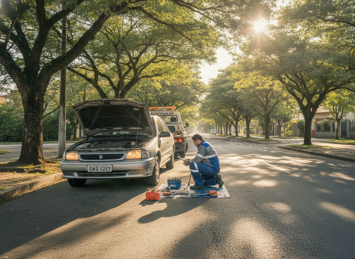 Assistência 24 horas para proteção veicular em Vicente de Carvalho RJ
